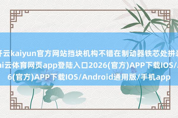 开云kaiyun官方网站挡块机构不错在制动器铁芯处拼装出保护极靴的结构-kai云体育网页app登陆入口2026(官方)APP下载IOS/Android通用版/手机app